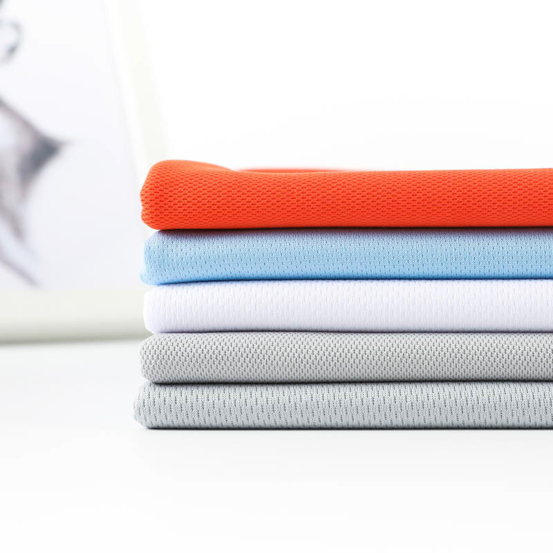 Sekundär fågelöga duk lämplig för sportkläder och reklamskjortor